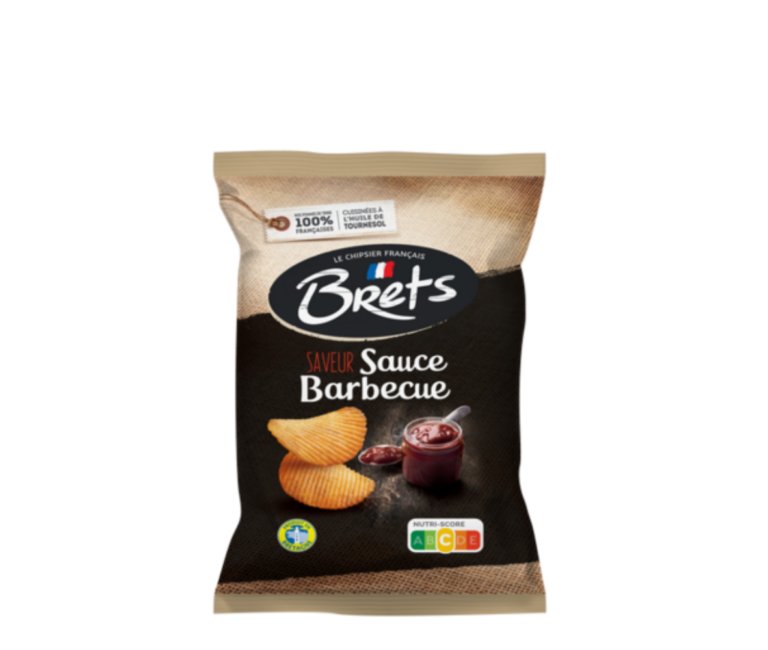 Chips Goût Sauce Barbecue Restaurant Aux Fontaines Chips Français